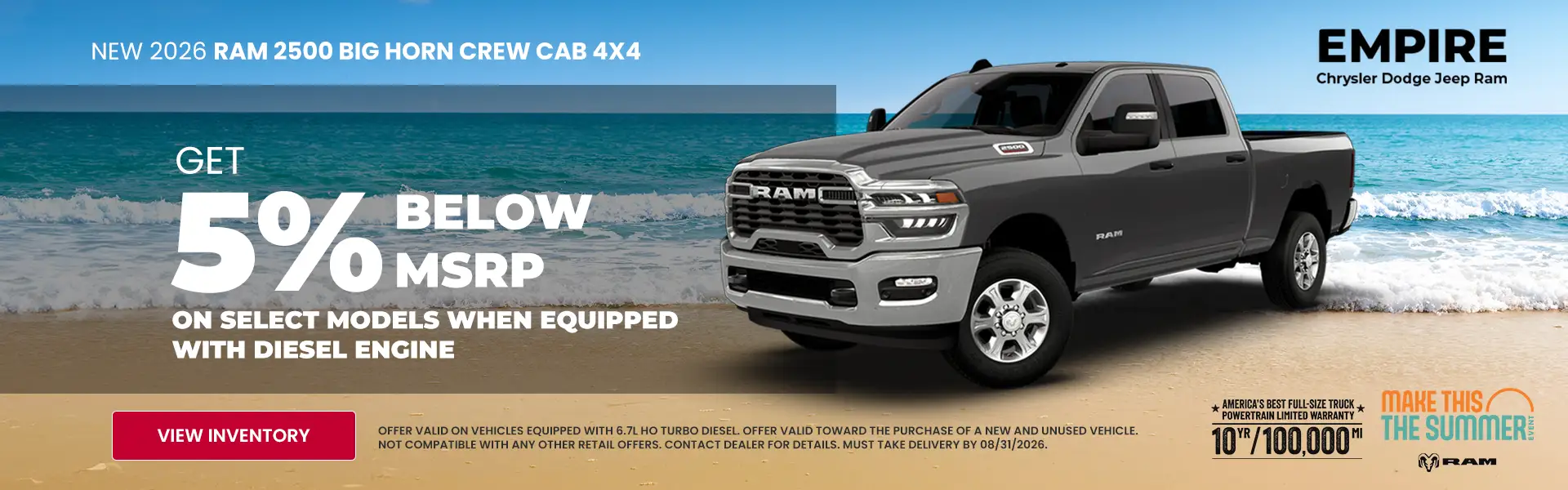 NEW 2026 RAM 2500